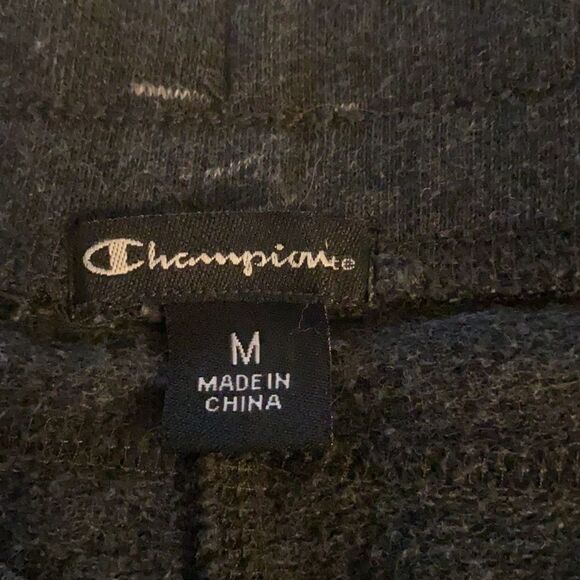 Champion Joggers Gray Pockets Size Medium - Picture 7 of 9